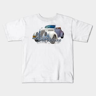 1938 Ford Deluxe Convertible Club Coupe Kids T-Shirt